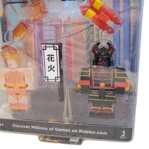 Roblox Heroes of Robloxia Ember Midnight Shogun Game Pack Celebrity Collection - Picture 4 of 10